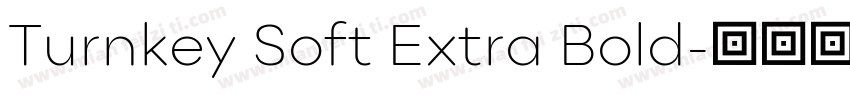 Turnkey Soft Extra Bold字体转换